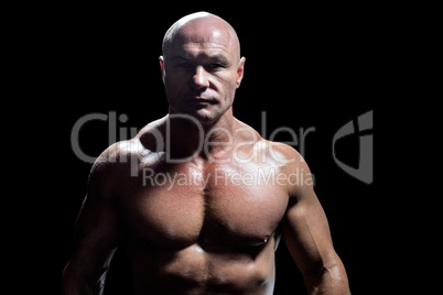 Portrait of confident fit man Portrait of confident fit man