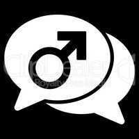 Male Chat Icon