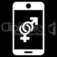 Mobile Dating Icon
