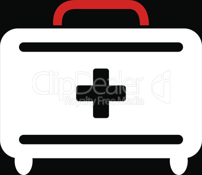 bg-Black Bicolor Red-White--first aid toolkit.eps