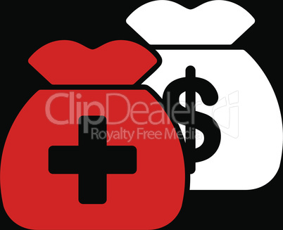 bg-Black Bicolor Red-White--health care funds.eps