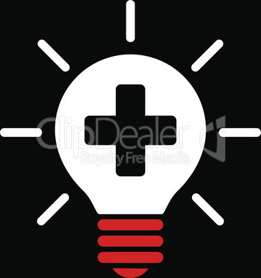 bg-Black Bicolor Red-White--medical lamp.eps