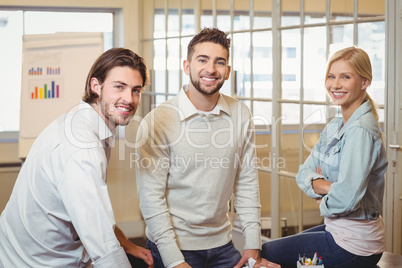 Business people in meeting room