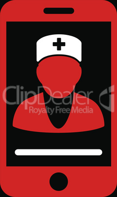 bg-Black Bicolor Red-White--mobile doctor.eps