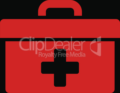 bg-Black Red--first aid toolbox.eps