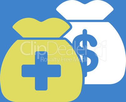 bg-Blue Bicolor Yellow-White--health care funds.eps