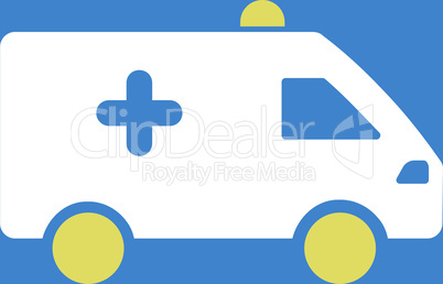 bg-Blue Bicolor Yellow-White--hospital car.eps