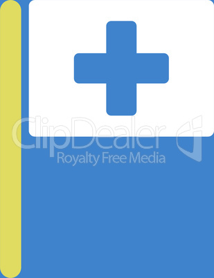 bg-Blue Bicolor Yellow-White--hospital flag.eps