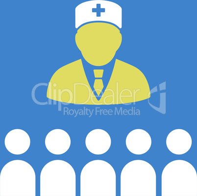 bg-Blue Bicolor Yellow-White--medical class.eps