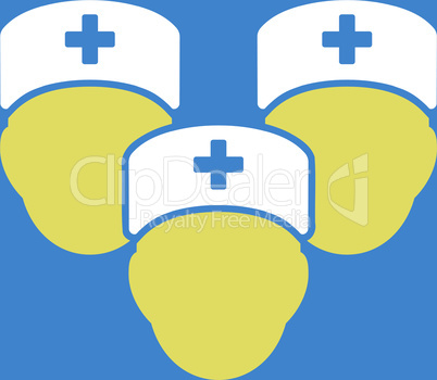 bg-Blue Bicolor Yellow-White--medical staff.eps