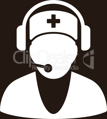 bg-Brown White--hospital receptionist.eps