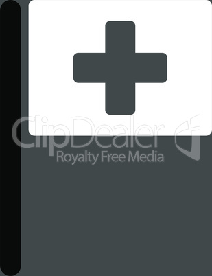 bg-Gray Bicolor Black-White--hospital flag.eps