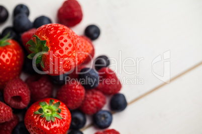 Fresh berries in close up Fresh berries in close up