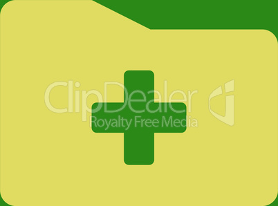 bg-Green Yellow--medical folder.eps