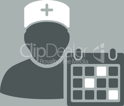 bg-Silver Bicolor Dark_Gray-White--doctor calendar.eps