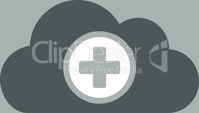 bg-Silver Bicolor Dark_Gray-White--health care cloud.eps