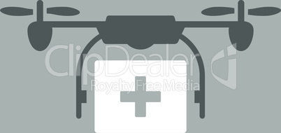 bg-Silver Bicolor Dark_Gray-White--medical drone shipment.eps