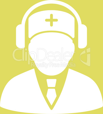 bg-Yellow White--medical call center.eps