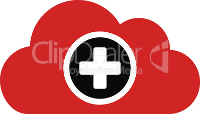 Bicolor Blood-Black--health care cloud.eps