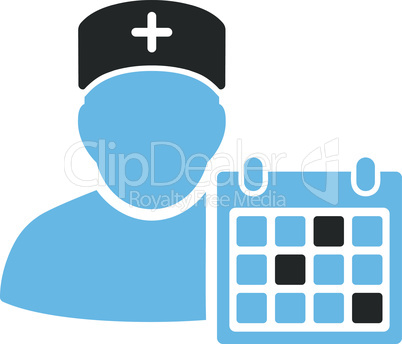 Bicolor Blue-Gray--doctor calendar.eps