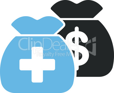 Bicolor Blue-Gray--health care funds.eps