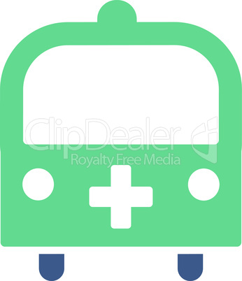 BiColor Cobalt-Cyan--medical bus.eps