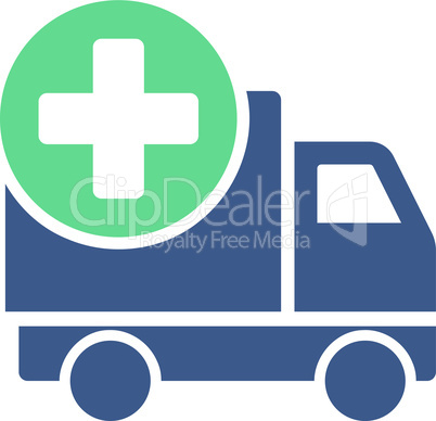 BiColor Cobalt-Cyan--medical delivery.eps