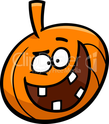 halloween pumpkin cartoon illustration