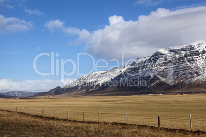 Volcanic landscape on the Snaefellsnes peninsula in Iceland