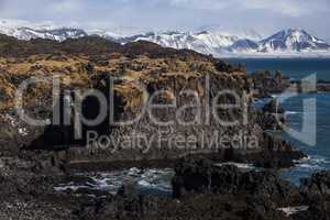 Impressive volcanic fjords in West Iceland