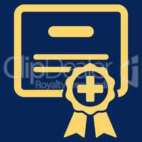 Medical Certificate Icon