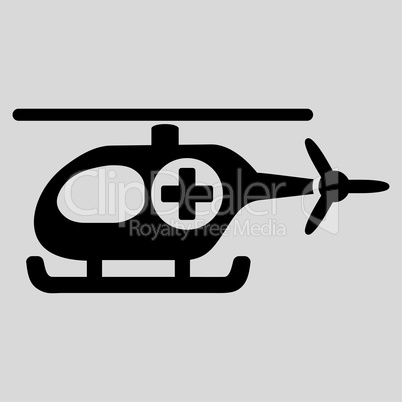 Medical Helicopter Icon