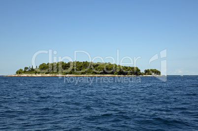 Insel bei Rovinj