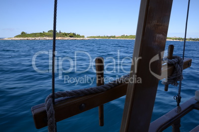 Bootsfahrt bei Rovinj