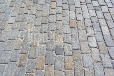 Cobblestone Pavement