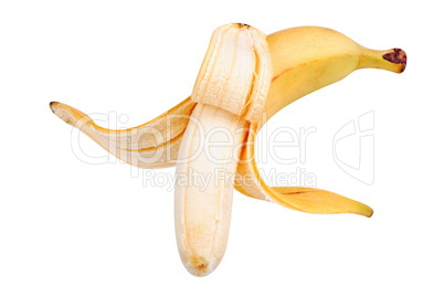 Yellow Banana Isolated
