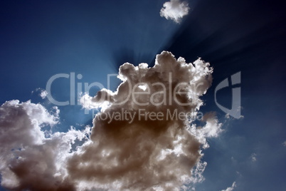 cloud on sky at day