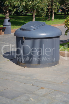 Dustbin in Park