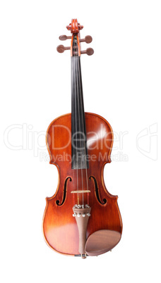 Red Violin Isolated