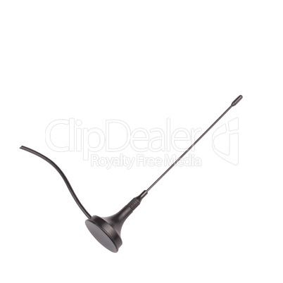 Black Antenna Isolated