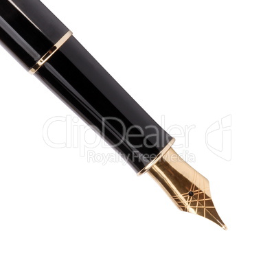 fountain pen isolated