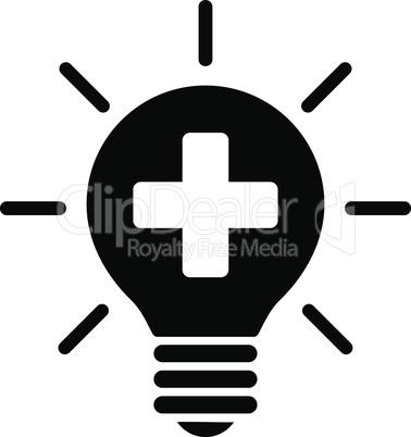 Black--medical lamp.eps