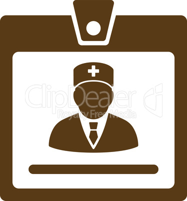 Brown--doctor badge.eps