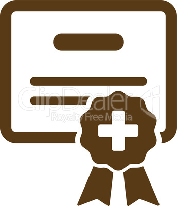 Brown--medical certification.eps