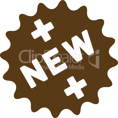 Brown--new medical sticker.eps