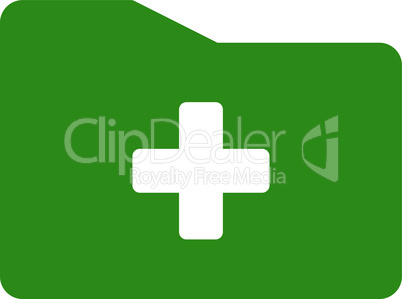 Green--medical folder.eps