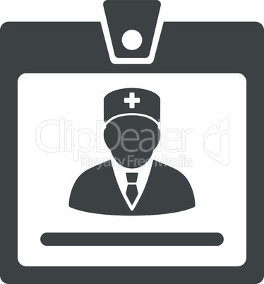Gray--doctor badge.eps