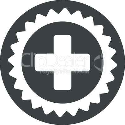 Gray--medical stamp.eps