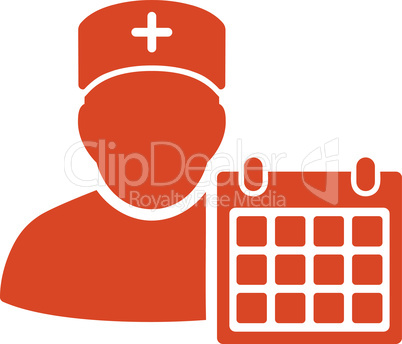 Orange--doctor calendar.eps