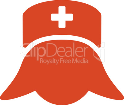 Orange--hospital nurse head.eps